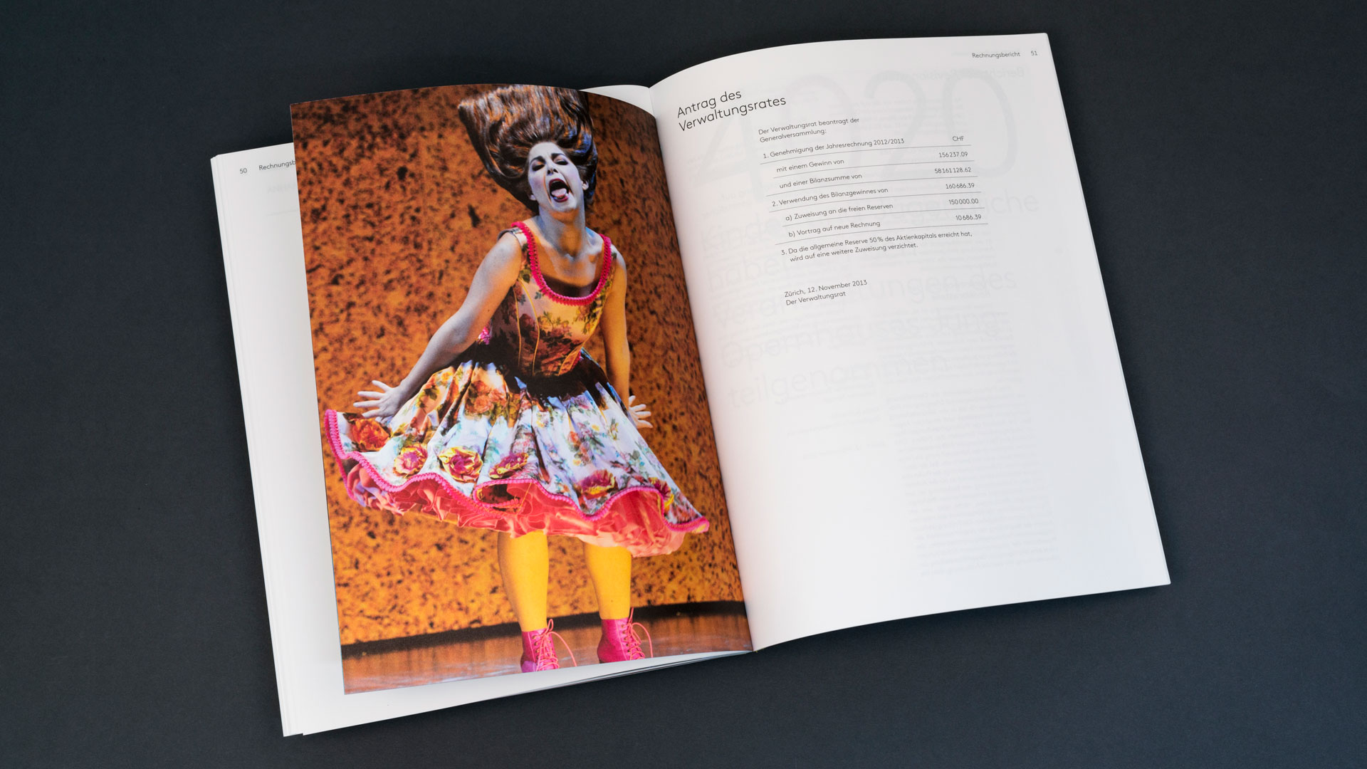 Numbers Typography Book Lady