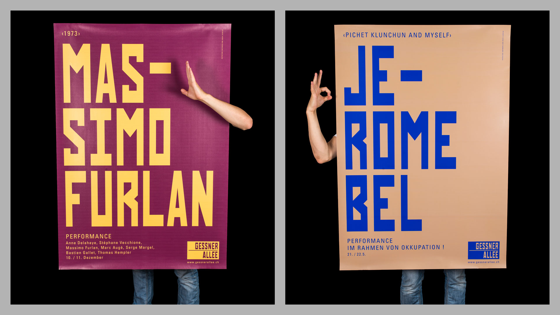 Poster Typ Hand Typography